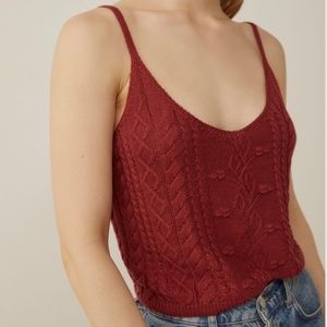 Reformation knit top